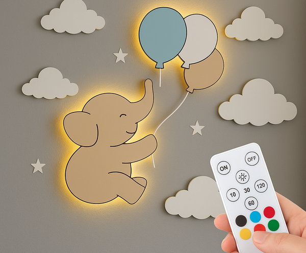 Create a peaceful bedtime routine with this timed nightlight