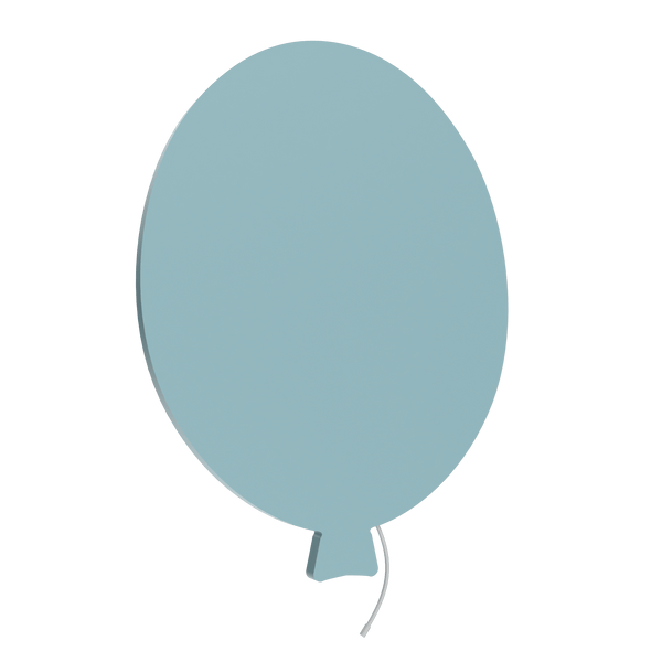applique murale chambre bébé ballon bleu