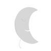 lampe murale pour chambre enfant lune blanche