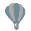 luminaire murale chambre bébé air ballon bleu