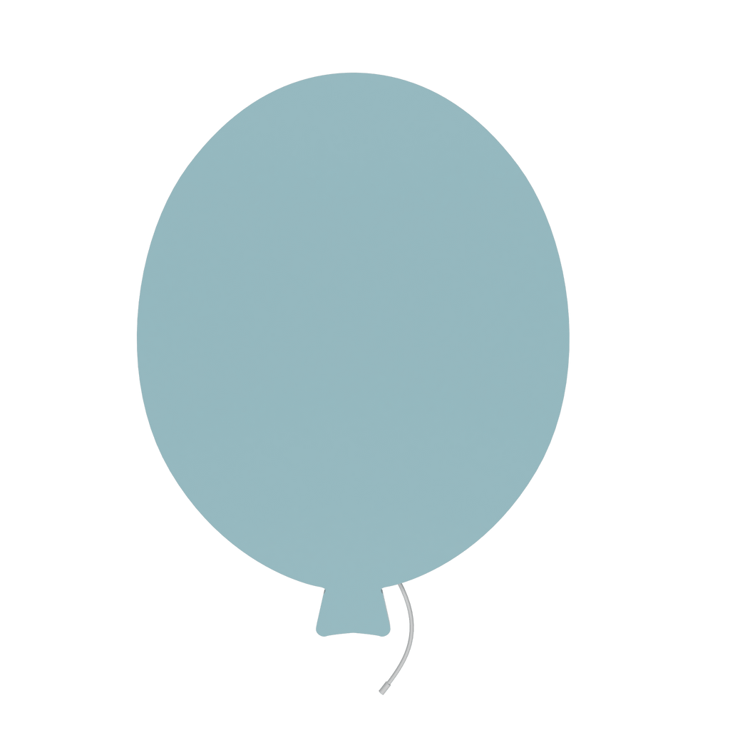 luminaire murale chambre bébé ballon bleu